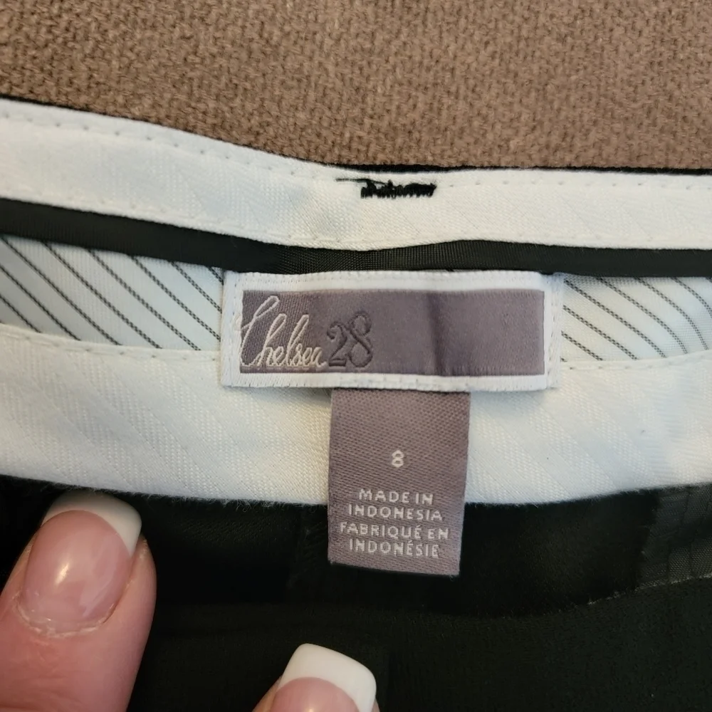 Chelsea 28 Wide Leg Trouser Black Size 8 - Picture 3 of 9